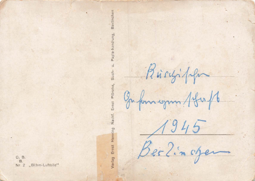 Berlinchen Barlinek aerial photograph Neumark * around 1940