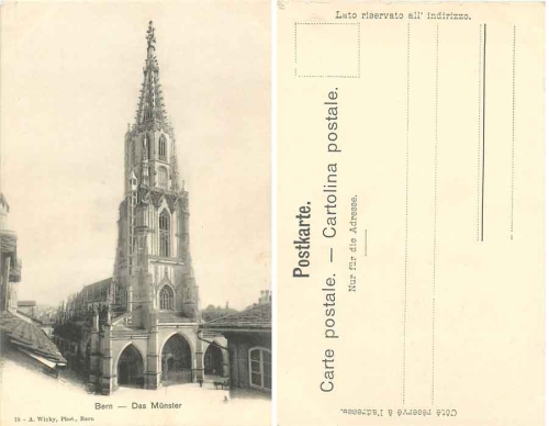 Bern Das Münster * ca. 1900