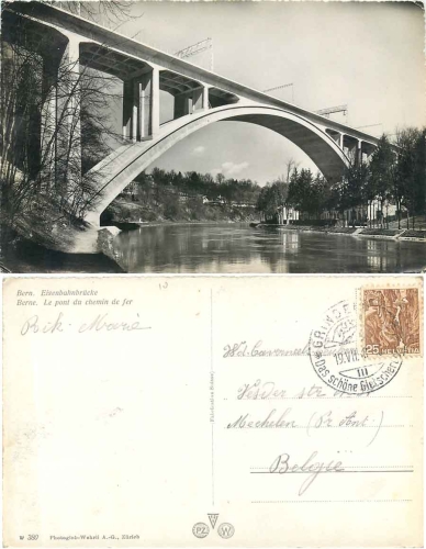 Bern Eisenbahnbrücke o 19.7.48