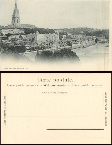 Bern Totalansicht * ca. 1900