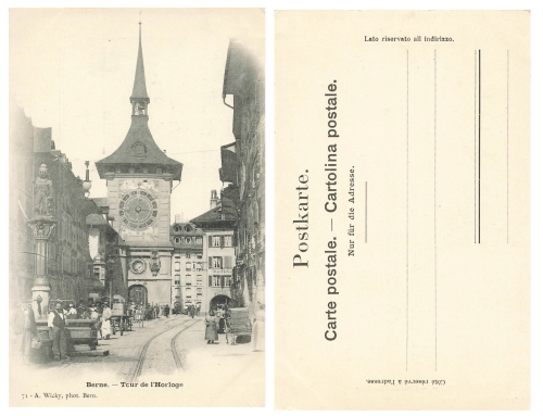 Bern Tour de I Horloge  *ca.1900