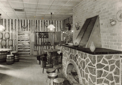 02747 Berthelsdorf Herrnhut Oberlausitz Gaststätte Jagdbaude o um 1975