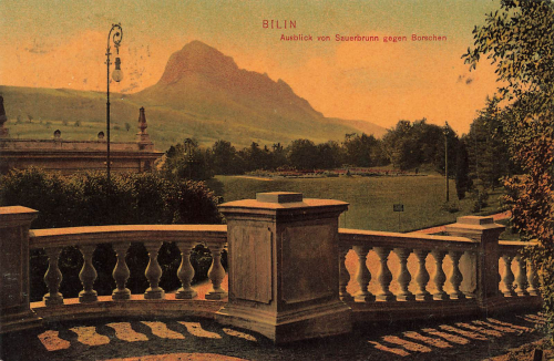 Bilin Sudetengau Böhmen Bílina o 1910