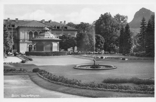 Bilin Sauerbrunn Sudetengau Böhmen Bílina * 1942