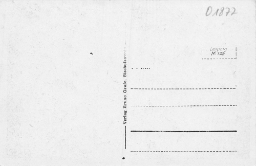 01877 Bischofswerda Park mit Springbrunnen * um 1940