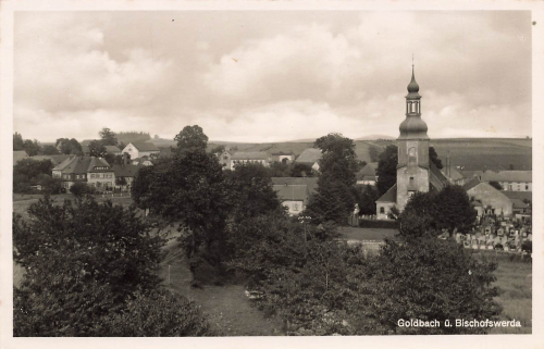 01877 Goldbach Bischofswerda * um 1930