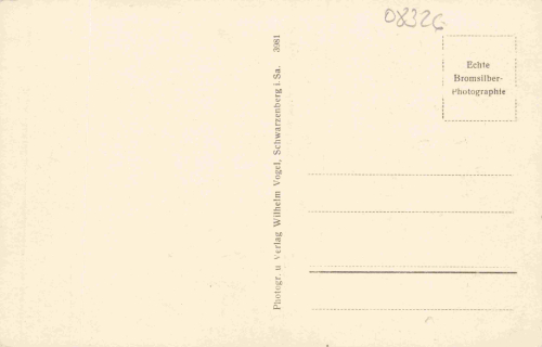 Eibenstock Zimmersacher Sosa Höllengrund Erzgebirge * um 1930