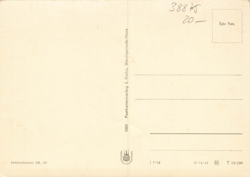 38875 Bocken Witch in Winter o 1959