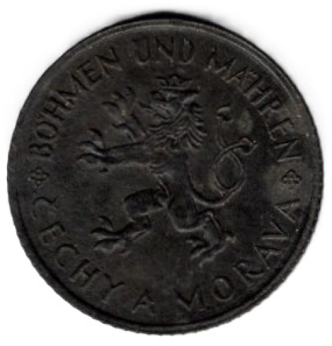 Böhmen und Mähren 1 Krone 1941 Protektorat