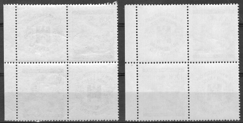 Böhmen und Mähren Michel 62-63 ** postfrisch Rotes Kreuz 1941 Viererblock