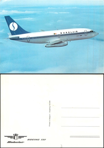 Boeing 737 Sobelair Düsenflugzeug