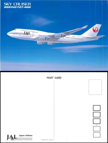 Boeing 747-400 Japan Airlines Düsenflugzeug