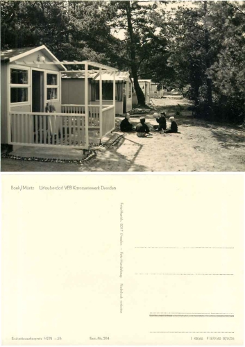 17248 Boek Mueritz holiday village body works Dresden * 1962 Hanich0204