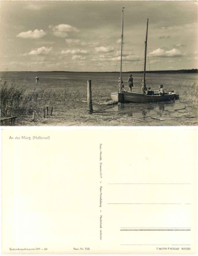 17248 Boek Müritz Halbinsel  *1962 Hanich0518
