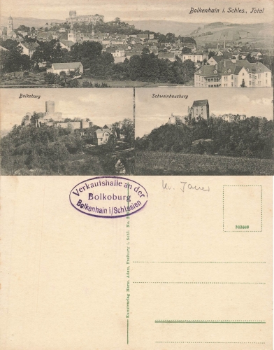 Bolkenhain Schlesien  Bolkow * um 1920