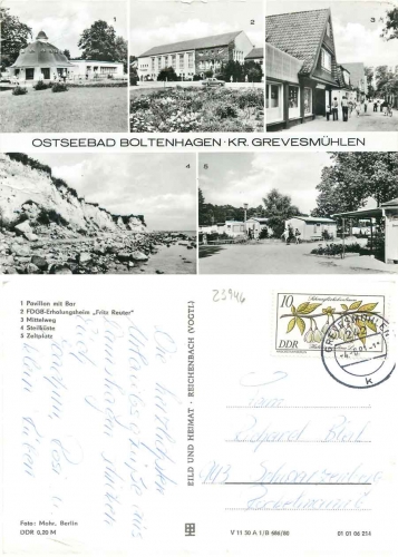 23946 Boltenhagen Ostseebad o 4.6.1981
