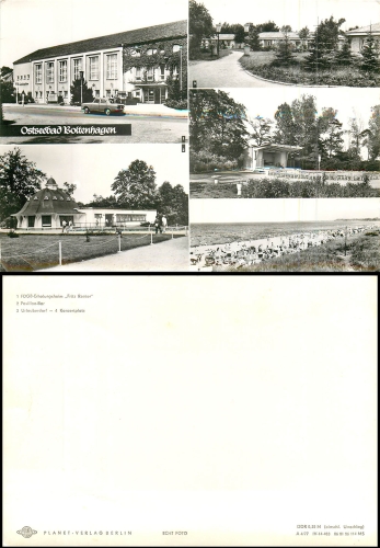 23946 Ostseebad Boltenhagen large card approx. A5 * approx. 1977