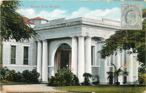 Mumbai Bombay India Byculla Club * ca.1920