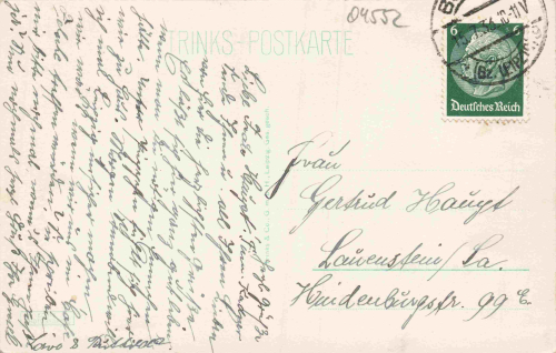 Borna in Sachsen Teich o 1936