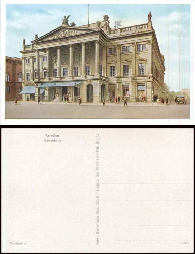 Breslau Opera House * approx. 1930