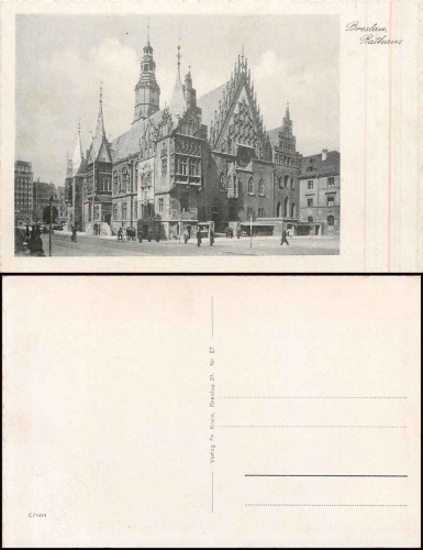 Breslau Rathaus *ca. 1940