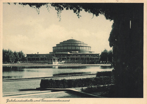 Breslau Jahrhunderthalle WUWA Werksbund-Ausstellung Schlesien Wrocław * 1929