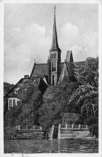 Breslau Kreuzkirche Schlesien Wrocław o 1930