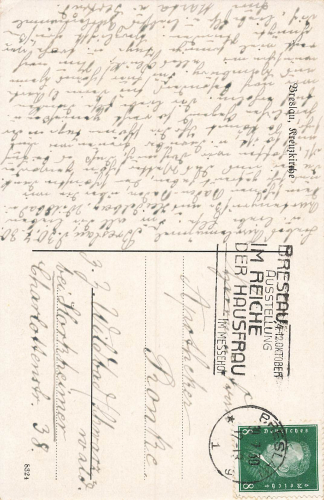 Breslau Kreuzkirche Schlesien Wrocław o 1930