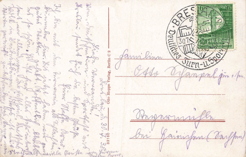 Breslau Jahrhunderthalle Schlesien Wrocław o 1938