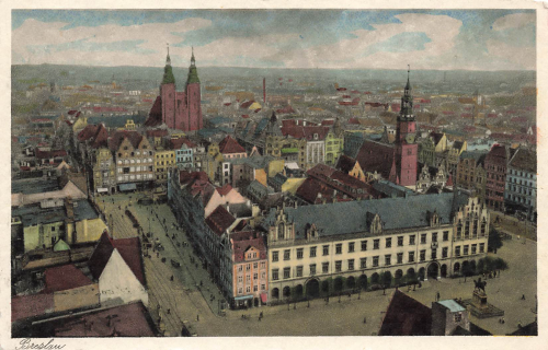 Breslau Schlesien Wrocław gebraucht 1941