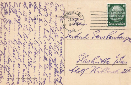 Breslau Jahrhunderthalle Schlesien Wrocław o 1934