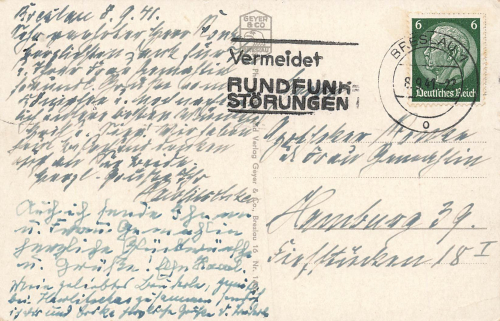 Breslau Schlesien Wrocław o 1941