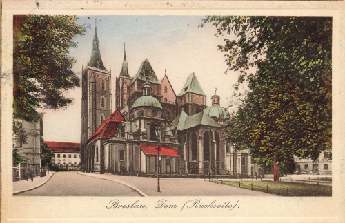 Breslau Dom Schlesien Wrocław o 1930
