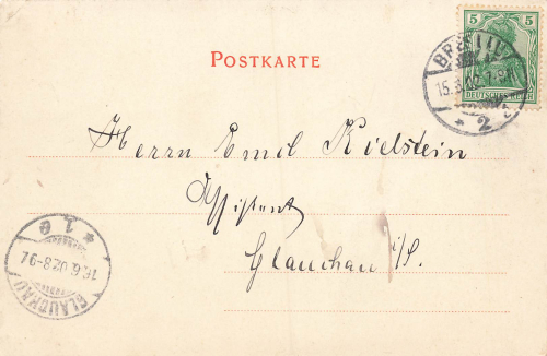 Breslau Liebichshöhe Schlesien Wrocław o 1902