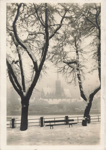 Breslau Kreuzkirche Schlesien Wrocław o 1929