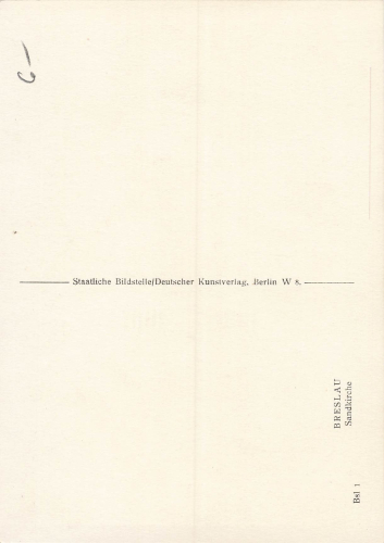 Breslau Sandkirche Schlesien Wrocław * um 1940