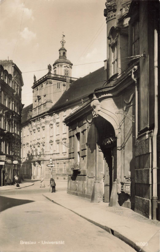 Breslau Universität Schlesien Wrocław  o 1936