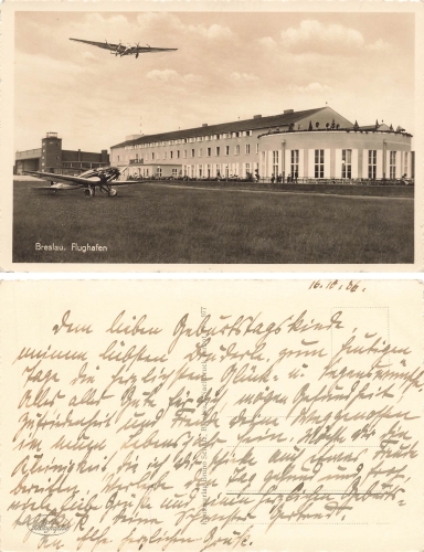 Breslau Silesia Airport Wroclaw used 1936