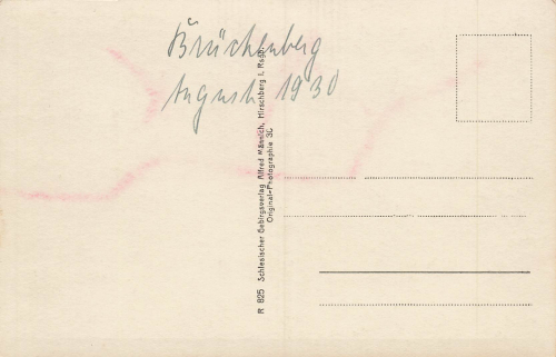 Brueckenberg Riesengebirge Kirche Wang Schlesien Bierutowice * um 1930