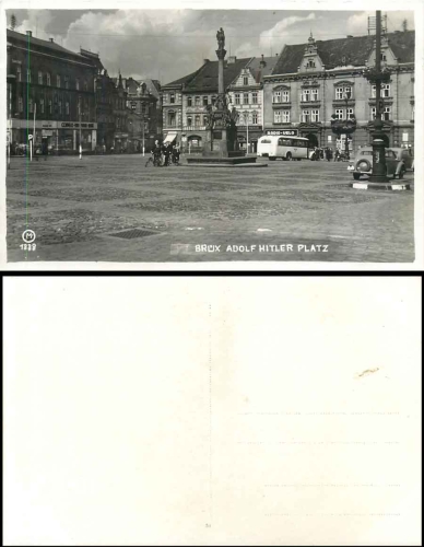Brüx Adolf Hitler Platz *ca. 1940