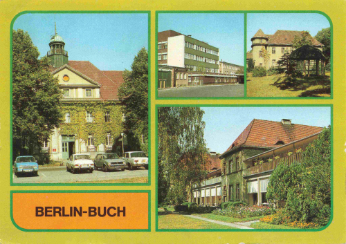 Buch Berlin Mehrbildkarte o 1989