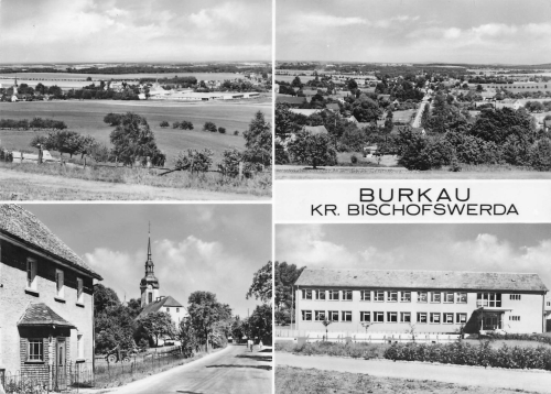 01906 Burkau Oberlausitz Mehrbildkarte o um 1974