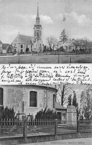 01906 Burkau Oberlausitz Kriegerdenkmal o 1935