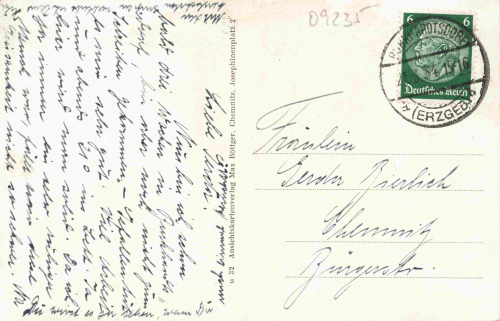 Burkhardtsdorf Erzgebirge am Kalkofen o 1934