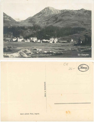 Campfer Region Majola * ca. 1920