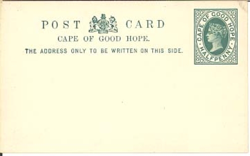 South Africa Cap of Good Hope postal stationery Halfpenny *approx. 1900