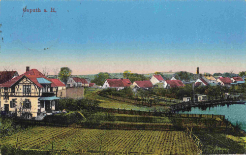 Caputh am Schwielowsee alte Ansichtskarte o 1919