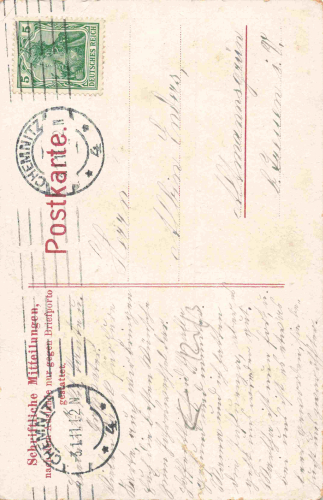 Chemnitz Sachsen Warenhaus Tietz o 1911