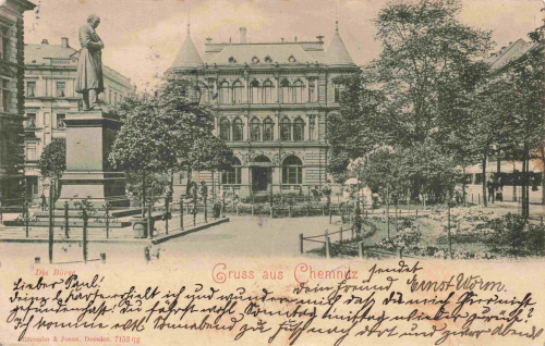 Chemnitz Sachsen Die Börse o 1905