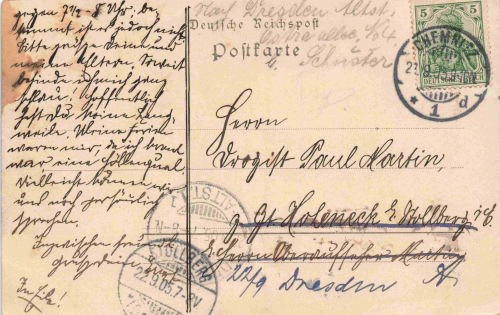 Chemnitz Sachsen Die Börse o 1905